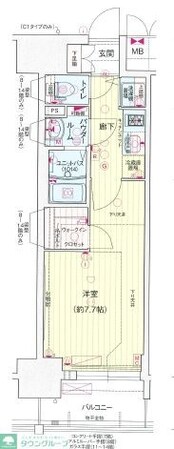 プレサンス新栄町ギャラントの物件間取画像